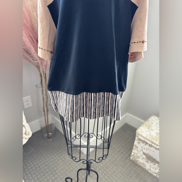 Women’s 100% cotton Bechamel color block top size medium - Picture 3 of 7